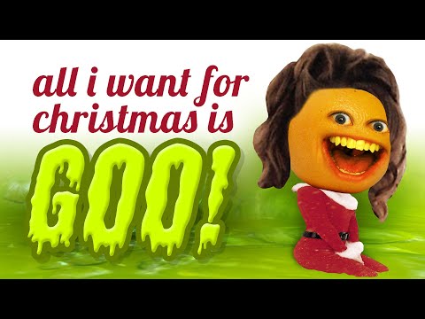 惱人的橙色 - 所有我想要的聖誕節是Goo!!(聖誕歌曲模仿秀) (Annoying Orange - All I Want for Christmas is Goo!! (Christmas Song Parody))