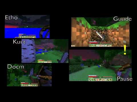 End Battle -Mindcrack Ultra Hardcore - [Splitscreen] S4E03