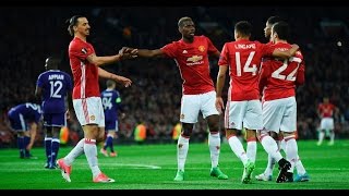 Manchester United vs Anderlecht 2-1(3-2) April 20th 2017 All Goals and Highlights!