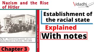 Establishment of the racial state | nazism and the rise of hitler | class 9