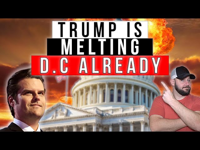 Trump's Appointment Of Matt Gaetz To Attorney General Is MELTING THE SWAMP'S BRAIN In Real Time...
