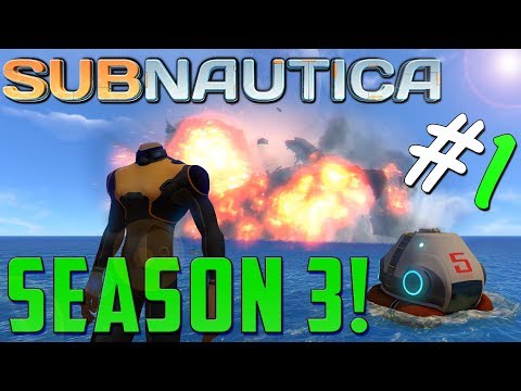 SUBNAUTICA! | CRASH LANDING!!  | BEGINNERS TUTORIAL/GUIDE | S3 EP1 | SUBNAUTICA SURVIVAL GAMEPLAY