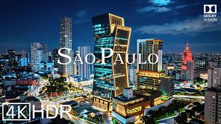 São Paulo, State of São Paulo, Brazil 🇧🇷 in 4K HDR ULTRA HD 60FPS Dolby Vision™ Drone Video