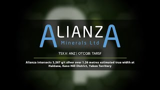 Alianza intersects 3,267 g/t silver over 1.26 metres estimated true width at Haldane