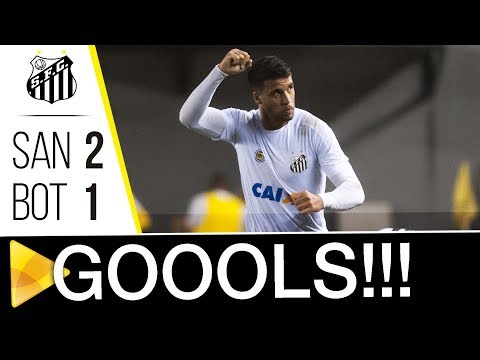 Santos 2 x 1 Botafogo | GOLS | Brasileiro de Aspirantes (31/10/17)