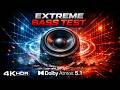 DOLBY 5 1 SURROUND SUBWOOFER BASS TEST EXTREME HIGH BASS TEST SOUND CHECK 4K HDR