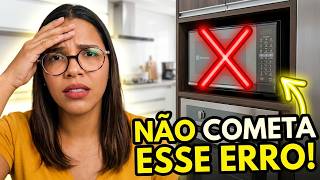 Micro ondas de Embutir Como Escolher e o que Cuidar na Instalação