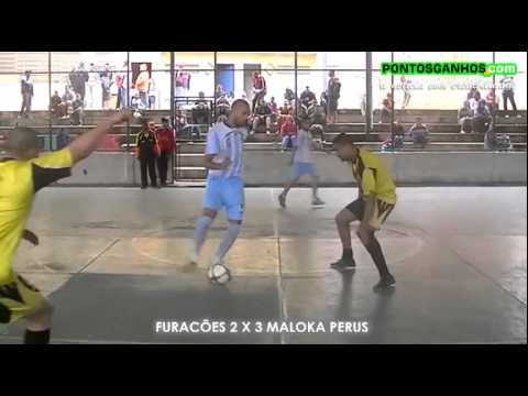 Furacões x Maloka Perus pela 3ª Copa Canibal's; veja os gols