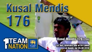 Kusal Mendis 176 vs Australia - 1st Test Australia