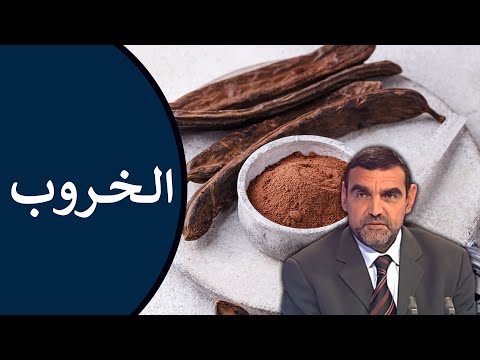 🔸 الخروب 🍫 فوائده : للقولون، للسكري، لارتفاع الضغط، وللسمنة 🍃 د. محمد الفايد #نخل_ورمان_ملخص