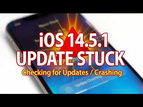 How to fix iOS 14 5 1 update stuck checking for updates or crashing