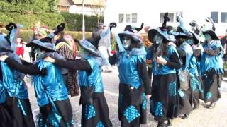 preview picture of video 'Polonaise der Hexen vom TV Rheinheim beim Küssaberger Narrentreffen'