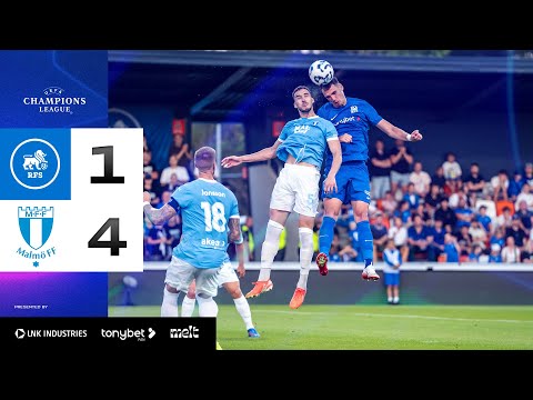 FC RFS 1:4 MALMO FF | HIGHLIGHTS | LABĀKIE MOMENTI | UEFA CHAMPIONS LEAGUE