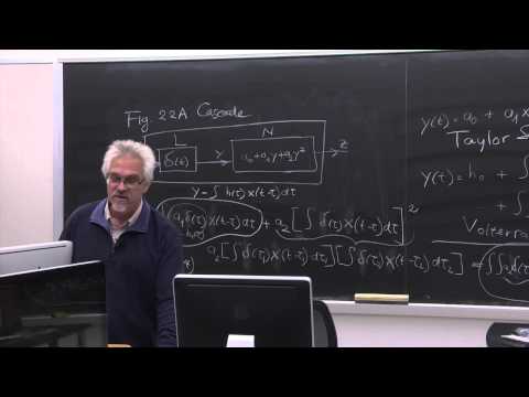 Lecture 14: Volterra Series, Dr. Wim van Drongelen, Modeling and Signal Analysis for Neuroscientists