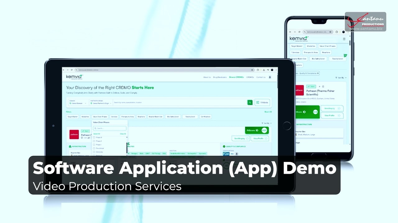App Demo Video &amp; Software Application Demo Production Services