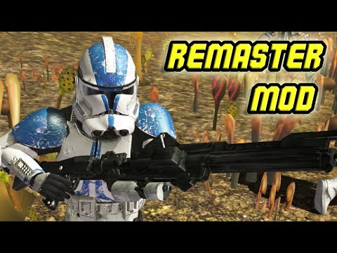 Star Wars: Battlefront II (2005, Remaster Mod) - Clone Troopers vs CIS Battle Droids!
