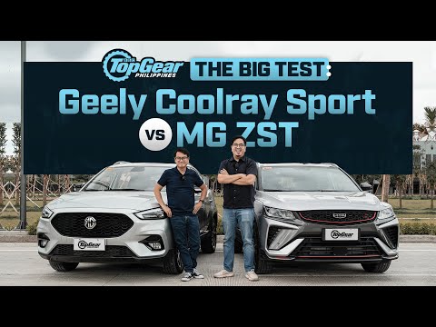 2022 Geely Coolray Sport vs MG ZS T: Chinese crossover Big Test | Top Gear Philippines