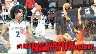 THE #1 RANKED PG JUST COMMITTED TO Rutgers!! | DYLAN HARPER IS GOING TO RUTGERS UNIVERSITY