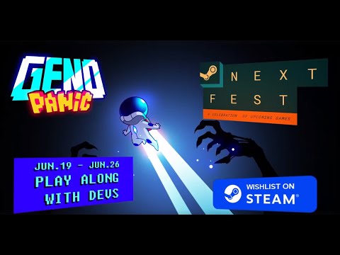 Genopanic Steam Next Fest June 2023 LiveStream Teaser