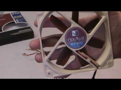 Noctua NF-S12B FLX 120mm Computer Case Fan Review Video