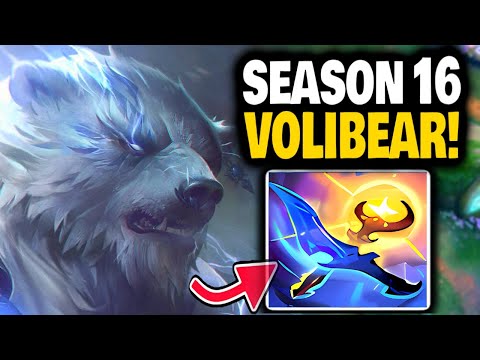HOW to VOLIBEAR jungle in SEASON 16!!!