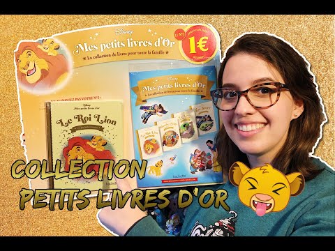 Découverte collection Disney : Mes petits livres d'or !