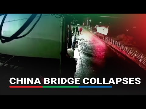 Bridge collapses in China's Guangdong after powerful storms ABS-CBN News
