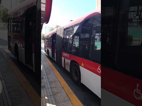 Marco Polo Torino Low Entry Recorrido 513 Saliendo De Metro Plaza Egaña De La Empresa Voy Santiago