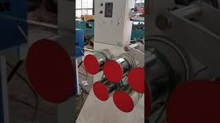 PLC twin screw Width 5M PET strap extrusion machine youtube video