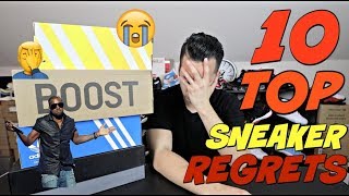 TOP 10 SNEAKER REGRETS OF 2018 !!! FLOPS