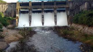 preview picture of video 'Peruvannamuzhi Dam, Kuttiadi 4 sutters opened 08/09/2018'
