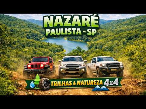 Nazaré Paulista-SP: Turismo, Natureza e Trilhas 4x4”;  Ecoturismo Brasil, Serra da Mantiqueira.