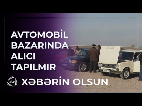 Bölgənin avtomobil bazarında durğunluq yaşanır