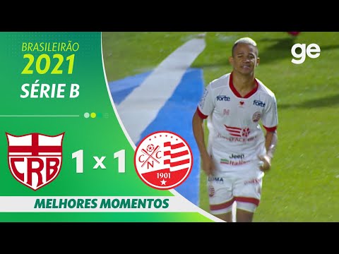 Gols e lances de CRB x Náutico