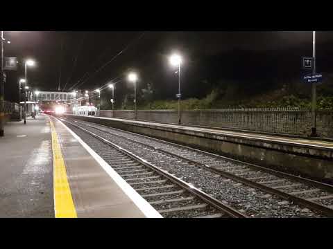 IÉ Diesel Loco 087 rescues RPSI Steam Loco 85 and Carriages, Sunday 6th August 2018