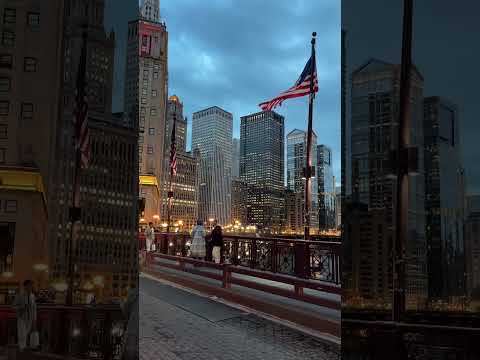 Welcome to Chicago, the dream city📍 Wacker Dr Chicago IL 🇺🇸➡️
