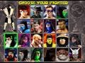Secret Mortal Kombat 2 Character Select Screen