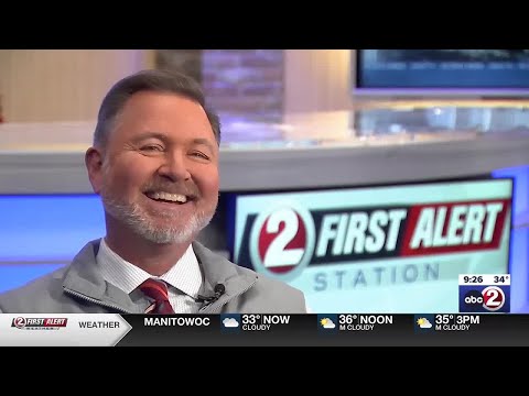 Jeff Alexander sports new look in final days at WBAY-TV