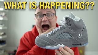 WHAT IS GOING ON WITH AIR JORDAN 5 WOLF GREY PRICE!!