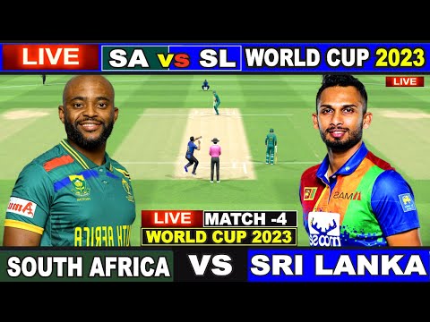 Live: SA Vs SL, World Cup 2023 | Live Match Centre | South Africa Vs Sri Lanka | 1st Innings