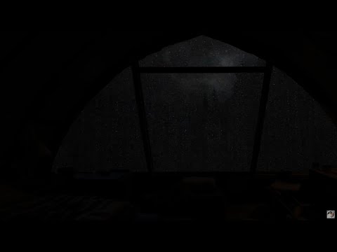 Leave It All To Sink Into Heavy Rain And Thunderstorms - Relax And Sleep In Cozy Car