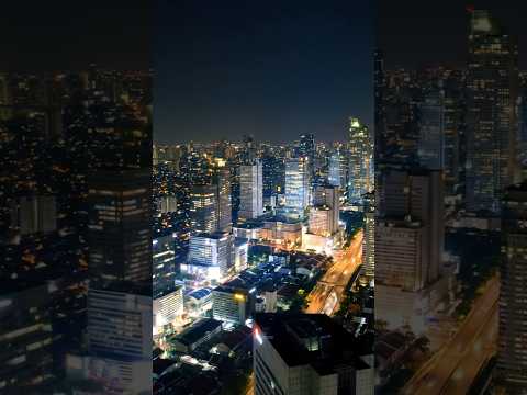 Jakarta City Night view | 4k Shorts