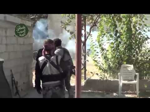 استهداف  قوات النظام بصاروخ  آر بي جي في ريف دمشق