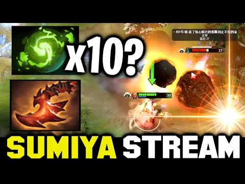 Almost 10x EPIC Refresher Combo in 1 Game | Sumiya Invoker Stream Moment #1946