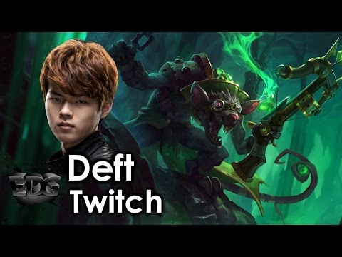 Deft picks Twitch