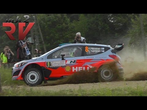 WRC Rally Poland 2014 Day 1-2 Highlights Rajd Polski