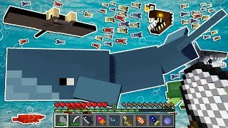 MINECRAFT NEW OCEAN MOBS | WHALES, SHARKS, TURTLES & MORE!!