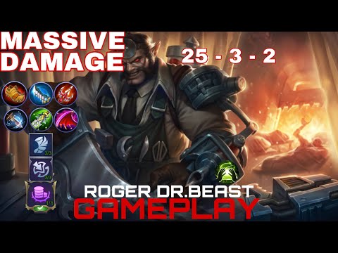 INSANE BURST DAMAGE!! | Roger Dr Beast Gameplay #4