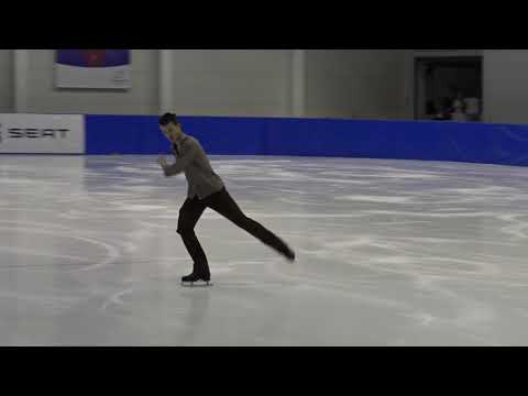 2018 1. Christmas Cup:Valentin Eisenbauer(AUT) - Junior Men Short Program