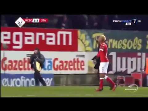 Match Interrupted  Sporting Charleroi   Standard Liege 1 3  Jupiler League 4 12 2016